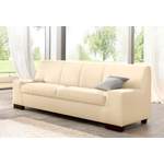 2/3-Sitzer Sofa von DOMO collection, in der Farbe Beige, aus Kunstleder, andere Perspektive, Vorschaubild