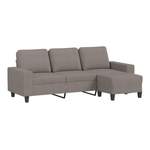2/3-Sitzer Sofa von vidaXL, in der Farbe Beige, aus Sperrholz, andere Perspektive, Vorschaubild