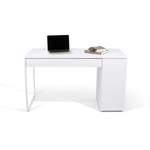 Schreibtisch von TEMAHOME, in der Farbe Weiss, aus Lackiert, andere Perspektive, Vorschaubild