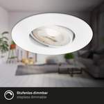 Deckenlampe von Briloner, in der Farbe Weiss, aus Kunststoff, andere Perspektive, Vorschaubild