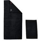 Handtuch-Set von done.®, in der Farbe Schwarz, aus Baumwolle, andere Perspektive, Vorschaubild