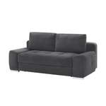2/3-Sitzer Sofa von bobb, in der Farbe Grau, andere Perspektive, Vorschaubild