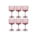 Glas von like. by Villeroy & Boch, in der Farbe Rosa, andere Perspektive, Vorschaubild