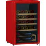Kühlschrank von Amica, in der Farbe Rot, aus Holz, Vorschaubild