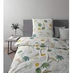 Bettwäsche-Garnitur von Premium Living, in der Farbe Weiss, aus Textil, andere Perspektive, Vorschaubild