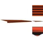 Markise von VIDAXL, in der Farbe Orange, andere Perspektive, Vorschaubild