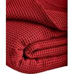 Tagesdecke von Kneer, in der Farbe Rot, aus Baumwolle, andere Perspektive, Vorschaubild