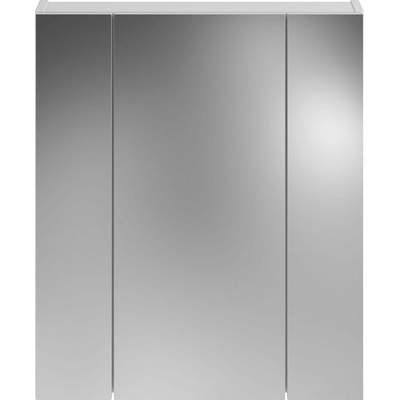 Preisvergleich für OPTIFIT Weiß in 80x17.6x74 Spiegelschrank der Bern, Ladendirekt cm, Farbe | BxHxT