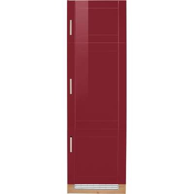 60x60x200 Metallgriffe, cm cm, cm, cm Ladendirekt in Kühlumbauschrank für HELD hoch, mit Rot breit, der MÖBEL Farbe 200 Preisvergleich BxHxT | »Tinnum«, 88 60 Nischenmaß