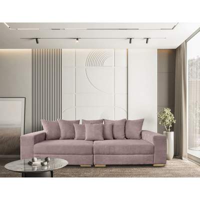 Preisvergleich für GEPADE Big-Sofa Adrian, BxHxT 275x100x93 cm, in der  Farbe Rosa, aus Massivholz, GTIN: 4251483835979 | Ladendirekt