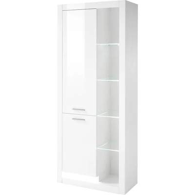 Preisvergleich für Höltkemeyer Vitrine »Flame« cm, GTIN: 45x32x161 in BxHxT Hochglanz, Schwarz, 161 Ladendirekt | aus cm, Farbe 4017784839319 Höhe der