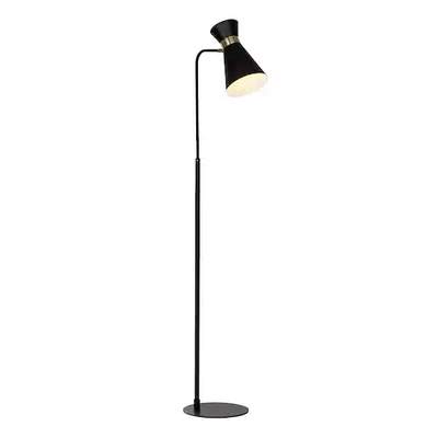Preisvergleich für Paco Home Stehlampe Wohnzimmer Modern E27 Leselampe  Stehleuchte Stativ Retro Lampenschirm Design 4 (Ø38 cm), Stehleuchte, BxHxT  38x4x38 cm, in der Farbe Weiß | Ladendirekt