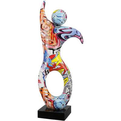 Preisvergleich für Skulptur Pferdemutter, BxHxT 33x41x11 cm, in der Farbe  Schwarz, aus Kunststoff, GTIN: 4063387372180 | Ladendirekt