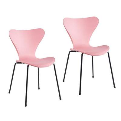 | Esszimmerstühle Ladendirekt kunststoff Pink kaufen im Preisvergleich Günstig bei