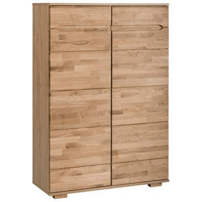 Holzwerkstoff, BxHxT SKU: Preisvergleich Woltra | Schuhschrank 100x40x145 Vetro, für aus Ladendirekt 95063749 cm,