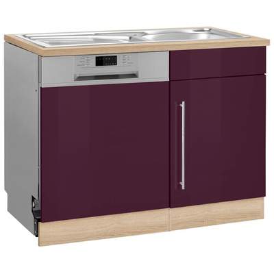 Preisvergleich für Flex-Well Spülenschrank »Lucca« (B x H x T) 50 x 82 x 57  cm, BxHxT 50x82.2x57.1 cm, in der Farbe Weiß | Ladendirekt