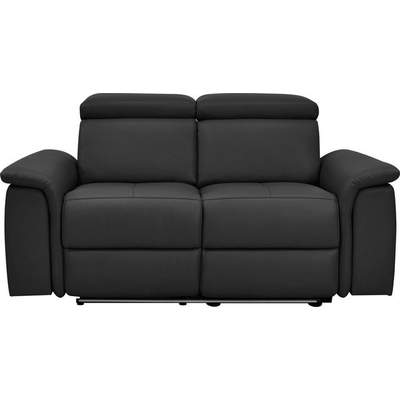 Preisvergleich für Places of Style 2-Sitzer »Pareli«, mit Relaxfunktion und  Kopfteilverstellung und dimmbare LED Beleuchtung, BxHxT 172x142x98 cm, in  der Farbe Schwarz