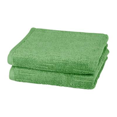 Preisvergleich für ROSS Handtücher Sensual 9001, Frottier (2-St), 100%  Baumwolle, BxHxT 70x2x140 cm, in der Farbe Grün | Ladendirekt | Gästehandtücher