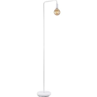Preisvergleich für Retro E27 Stehleuchte (Ø38 38x4x38 BxHxT Stativ cm), der Wohnzimmer in 4 cm, Stehleuchte, Weiß Design | Modern Stehlampe Paco Home Farbe Leselampe Ladendirekt Lampenschirm