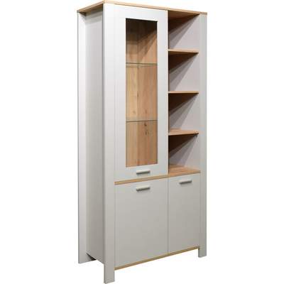 Preisvergleich für Mäusbacher Vitrine »Nele«, Höhe 203 cm, BxHxT 96x44x203  cm, in der Farbe Matt | Ladendirekt