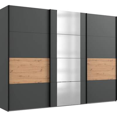 der Farbe in Preisvergleich und für Wimex aus 4038062046762 Schwebetürenschrank Schubkästen, cm, »Valencia« 225x210x65 | mit Glaselementen Weiss, Ladendirekt GTIN: BxHxT Holzwerkstoff,