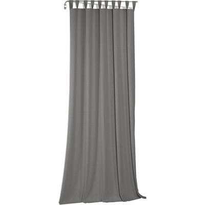 Preisvergleich für Vorhang Sunday, Wirth, Schlaufen (1 St), halbtransparent,  nach Maß, BxT 142x325 cm, in der Farbe Grau | Ladendirekt