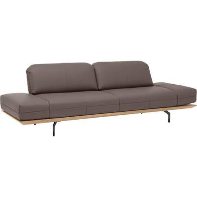 der sofa in Braun für Farbe BxHxT Qualitäten, Preisvergleich oder Natur in Eiche 2 hs.420, 3-Sitzer 232x129x117 hülsta Ladendirekt Nußbaum, Holzrahmen in cm, |