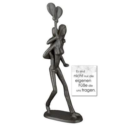 Preisvergleich für Deko-Figur Four Ladendirekt | Silber, 4001250798941 aus Farbe Kunststoff, cm, BxHxT GTIN: Ladys, 39x36x11 der Skulptur in