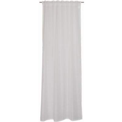 Preisvergleich für TOM TAILOR Vorhang Natural Stripe, (1 St.), transparent,  BxT 130x250 cm, in der Farbe Grau | Ladendirekt