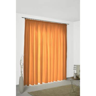 Preisvergleich für Vorhang cm, der blickdicht, St), nach | BxT Orange Ladendirekt (1 Torbole, Wirth, Maß, 132x375 in Multifunktionsband Farbe
