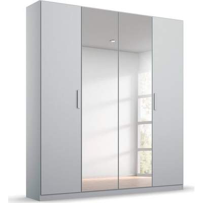 Preisvergleich für rauch Drehtürenschrank »Koluna«, mit Spiegel, inkl. 2  Innenschubladen sowie extra Böden, BxHxT 271x54x210 cm, SKU: 23850262 |  Ladendirekt