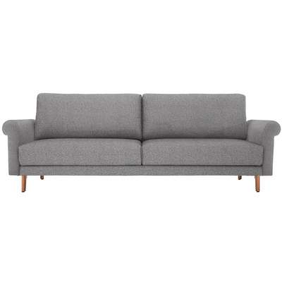 Preisvergleich für hülsta sofa hs.420, in Braun 2 der in cm, Qualitäten, Natur in BxHxT Ladendirekt oder Farbe 3-Sitzer | 232x129x117 Nußbaum, Holzrahmen Eiche