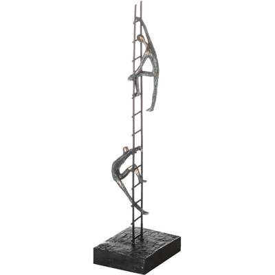 12325866 cm, Dekofigur SKU: of | Höhe Preisvergleich Spruchanhänger, Dekoobjekt, Power, mit Skulptur 43 by Gilde (1 Ladendirekt für Balance Wohnzimmer, St), Casablanca silber