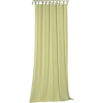 Preisvergleich für Vorhang Sunday, | Maß, St), nach 142x395 (1 Ladendirekt der in Farbe Wirth, Grün Schlaufen BxT halbtransparent, cm