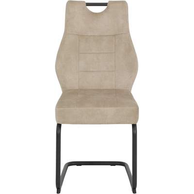 Preisvergleich cm, Freischwinger mit Sitz, Ladendirekt St), Beige Farbe der belastbar, 47x61x99 BxHxT S Taschenfederkern im Linda 140KG (Set, mit | HELA in für 4