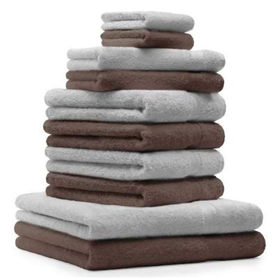Grau silber Preisvergleich Handtuch-Sets Ladendirekt | kaufen bei im Günstig