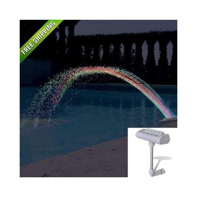 Preisvergleich für vidaXL LED Pool Springbrunnen Schwimmbad Brunnen mit  LED, GTIN: 8718475871323