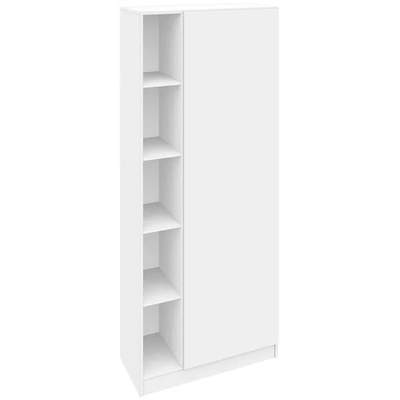 Preisvergleich für borchardt Möbel Aktenschrank, BxHxT 76x35x185 cm, in der  Farbe Weiss, aus Spanplatte, GTIN: 4255607606094 | Ladendirekt