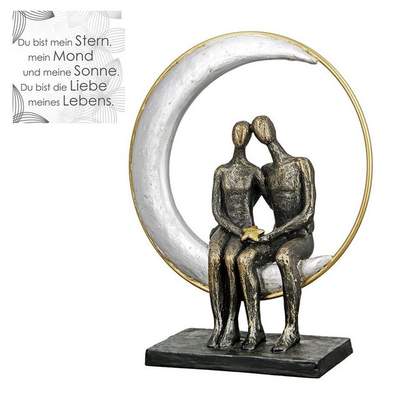 Preisvergleich für Deko-Figur Skulptur Cow, 4063387524190 BxHxT | Mehrfarbig, GTIN: 63x39x18 aus Kunststoff, Ladendirekt cm