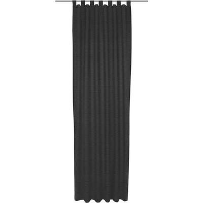Preisvergleich für Vorhang Tromsö, (1 Schwarz der Schlaufen Farbe Chenille, BxHxT St), cm, in blickdicht, Ladendirekt | 245x255x172 Wirth