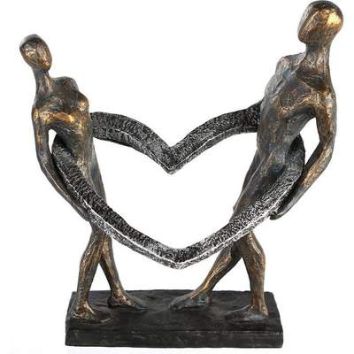 Gilde (1 XL Ladendirekt BxHxT »Skulptur | Couple«, by Casablanca für Preisvergleich St.), 19x13x35 cm Kantenhocker