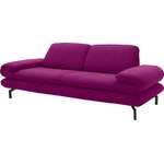 2/3-Sitzer Sofa von LOOKS BY WOLFGANG JOOP, in der Farbe Lila, aus Strukturstoff, andere Perspektive, Vorschaubild