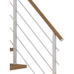 Treppe von DOLLE, in der Farbe Weiss, aus Pulverbeschichtet, andere Perspektive, Vorschaubild