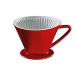 Kaffeemaschine von Cilio, in der Farbe Rot, aus Keramik, andere Perspektive, Vorschaubild