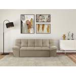 2/3-Sitzer Sofa von DOMO collection, in der Farbe Grau, aus Webstoff, andere Perspektive, Vorschaubild