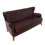 2/3-Sitzer Sofa von moebelfaktor, in der Farbe Braun, aus Holz, andere Perspektive, Vorschaubild