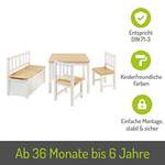 Kinderstuhl von Bomi, in der Farbe Braun, aus Holz, andere Perspektive, Vorschaubild