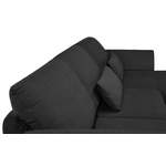 Ecksofa von Jette Home, in der Farbe Schwarz, aus Flachgewebe, andere Perspektive, Vorschaubild