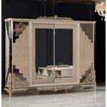 Drehtürenschrank von Casa Padrino, aus Spiegelglas, andere Perspektive, Vorschaubild