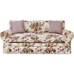 2/3-Sitzer Sofa von home affaire, in der Farbe Weiss, aus Baumwolle, Vorschaubild